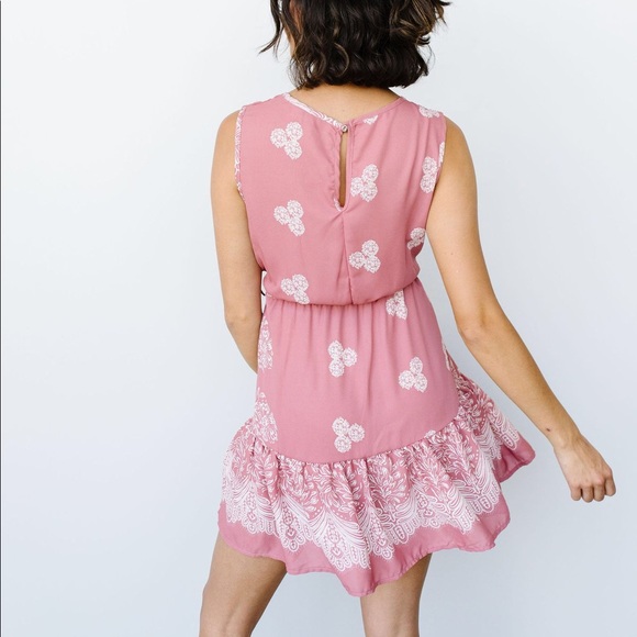 ⚡️LAST ONE⚡️TRIPLE THREAT MINI DRESS IN MAUVE - Picture 15 of 16